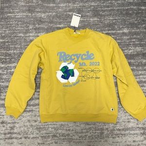 Yellow Madhappy recycle hoodie